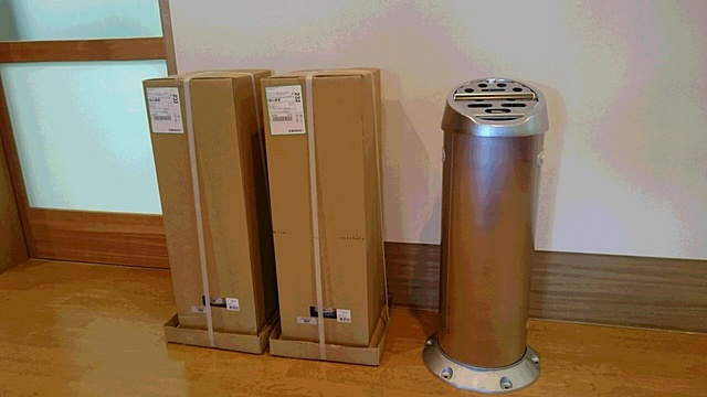 新品・未使用 ＞ JT スタンド 灰皿 店舗用 深長 業務用